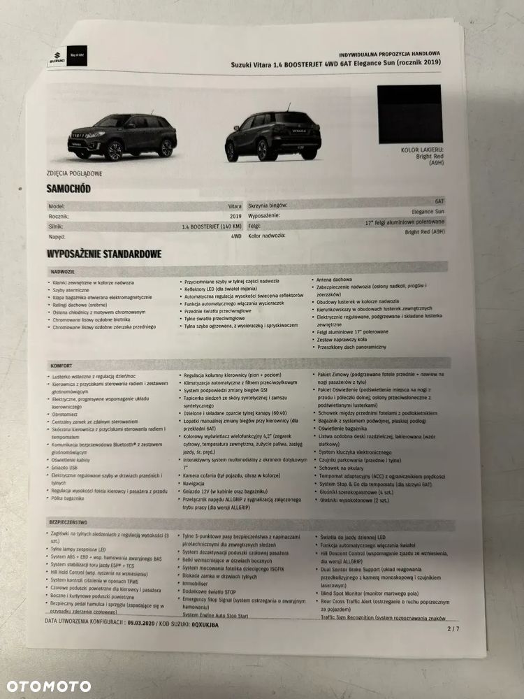 Suzuki Vitara 1.4 Boosterjet Elegance Sun 4WD - 32