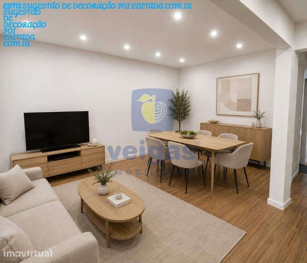 T2 Centro de Alverca AVª principal renovado com quintal cozinha equipa - Grande imagem: 4/48