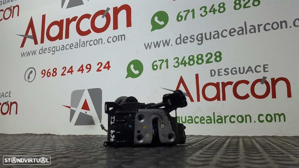 FECHADURA PORTA TRASEIRA ESQUERDA RENAULT MEGANE III BERLINA 5 P DYNAMIQUE - 1