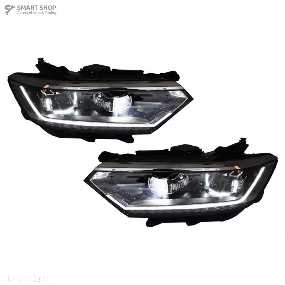Faruri Full LED Dinamic VW Passat B8 3G (2014-2019) Matrix Look - 5
