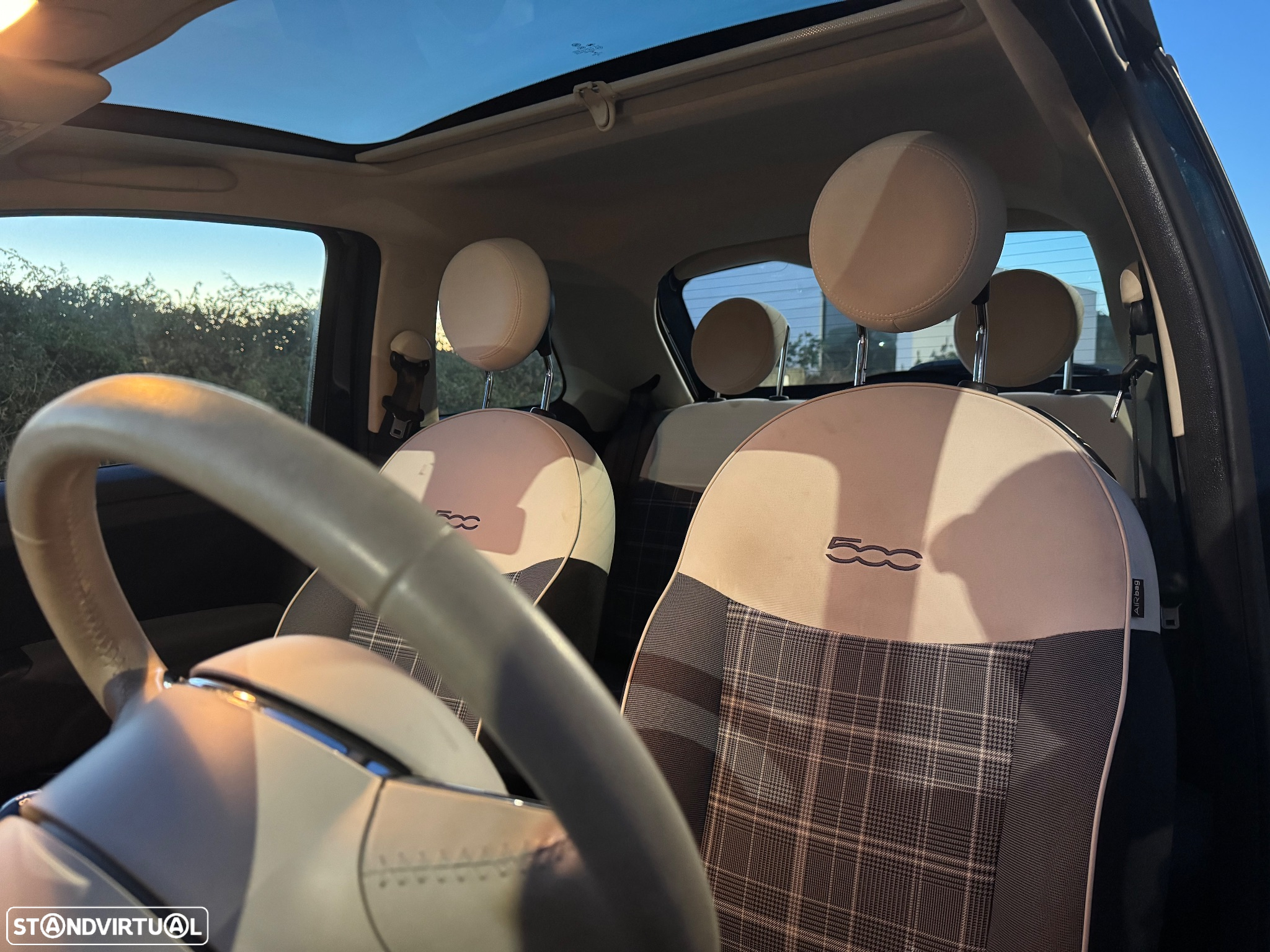Fiat 500 1.2 Lounge S&S - 9