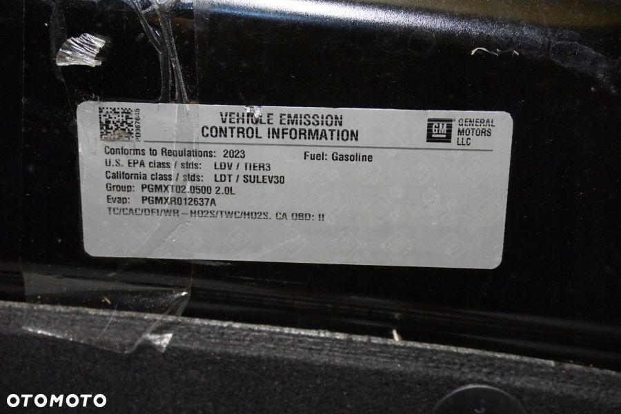 BUICK ENVISION 2021 2023 - 2024 Maska Przód Pokrywa Silnika USA - 5