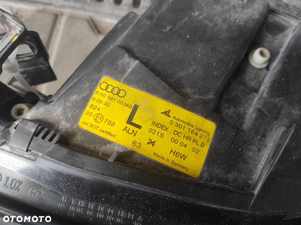 AUDI TT 8N XENON EU LAMPA PRZEDNIA PRAWA LEWA PRZÓD PRAWY LEWY 8N0941003AD  8N0941004AD SPRAWNE GWARANCJA WYSYŁKA !!!! - 14