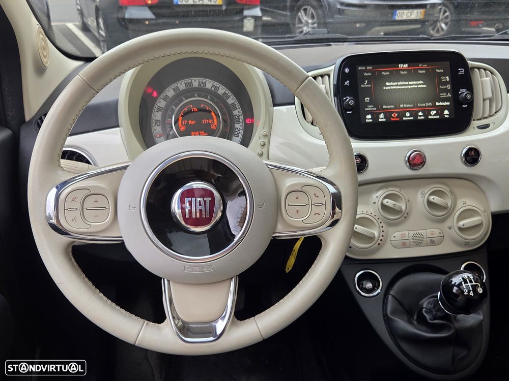 Fiat 500 1.2 Lounge S&S - 4