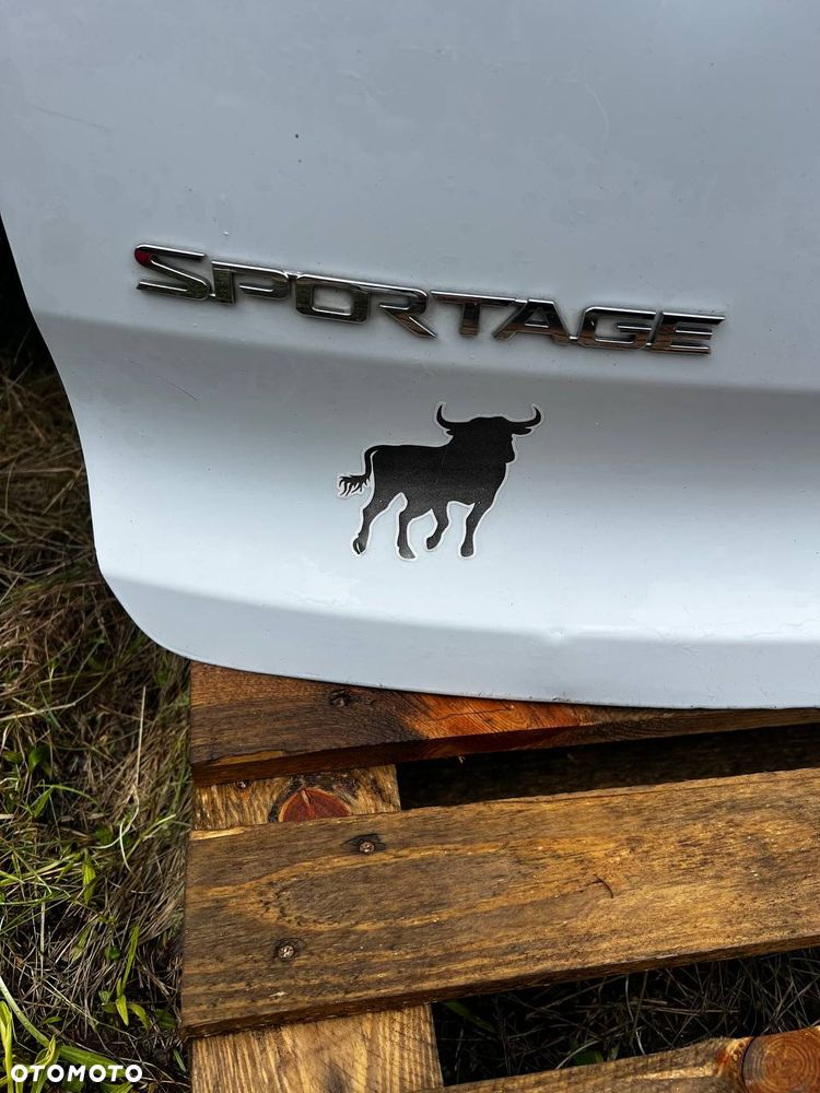 Klapa bagażnika Kia Sportage III ORYGINAŁ spoiler + szyba + wycieraczka - 4