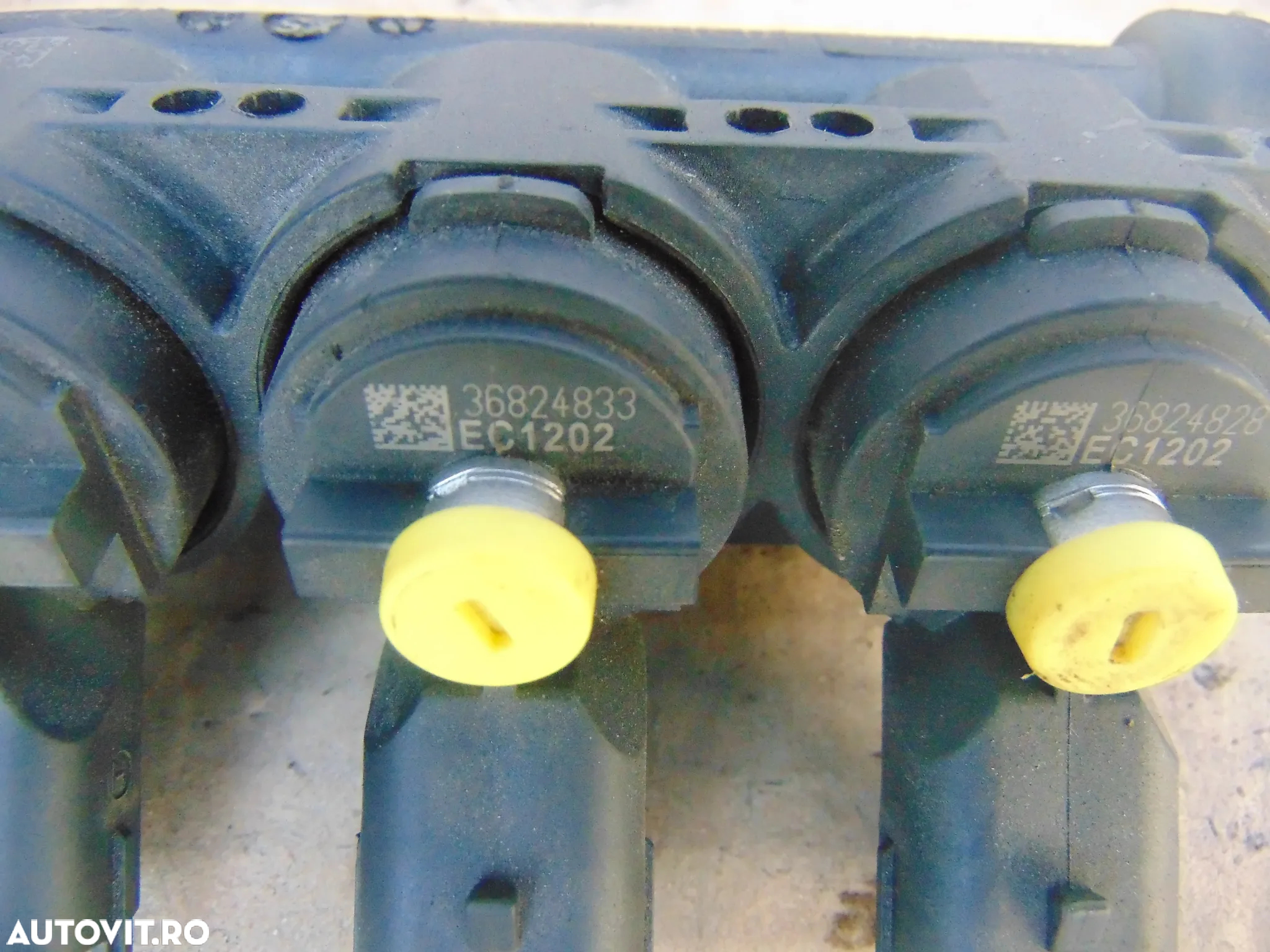 Injectoare GPL Fiat 1.4 rampa cu injectoare gpl fiat tipo panda evo bravo 500 cod 110r000201 / 36824833 - 3