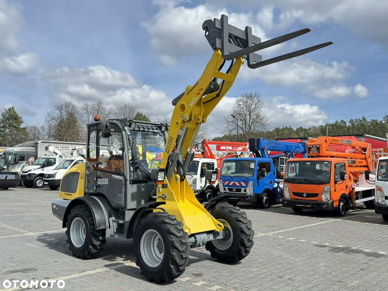 Wacker Neuson Neuson WL 44 Łyżka krokodyl+widły Super Stan !!! - 3