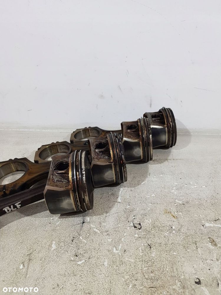 tłok korbowód 76l84+ r081 vw audi seat skoda 1.6 fsi blf - 6