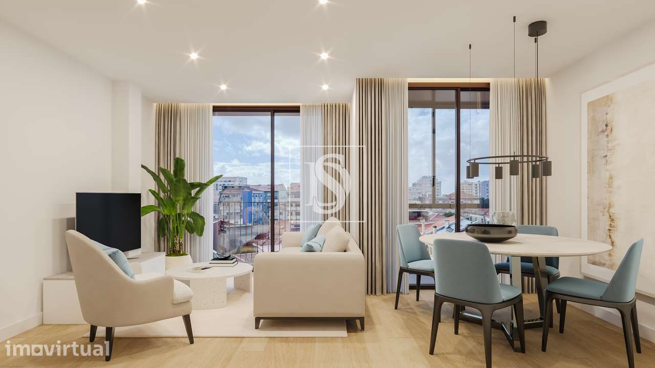 Apartamento T1, NOVO, no Porto - Grande imagem: 5/14