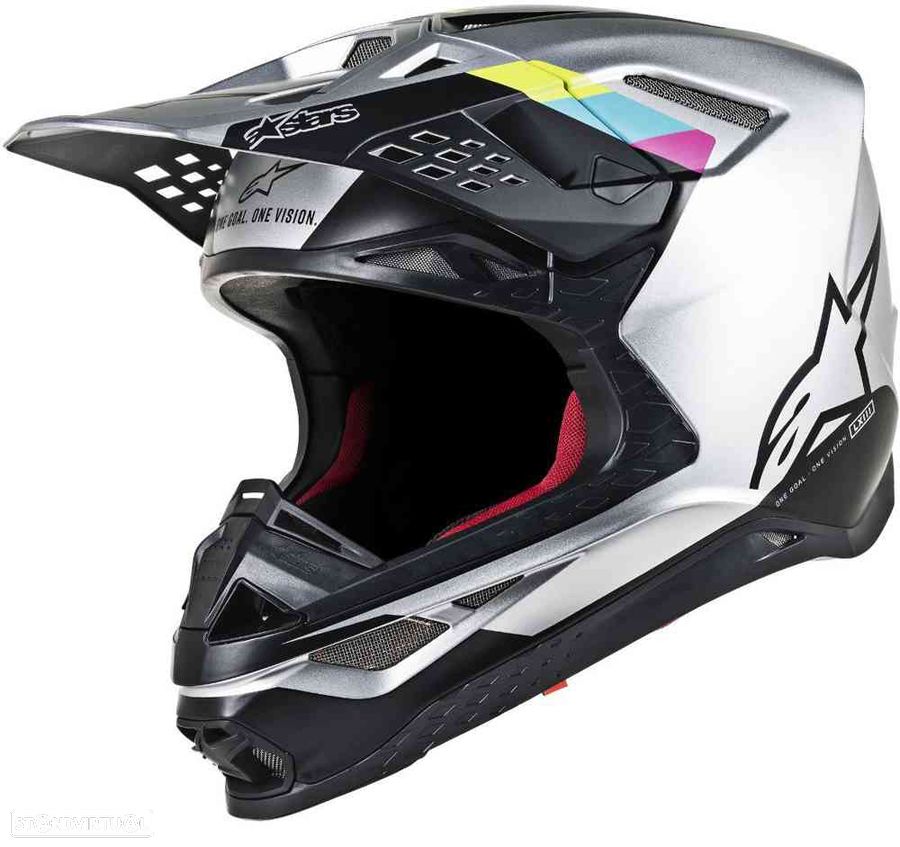alpinestars capacete supertech s-m8 contact 8300619 - 2