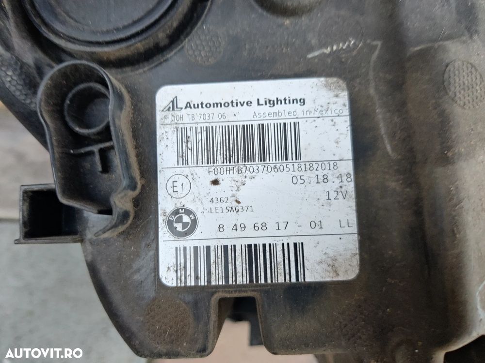 Far stanga fata Full LED Xenon adaptiv BMW X3 G01 X4 G02 2017-2021 Non-Facelift 8496817-01 - 10