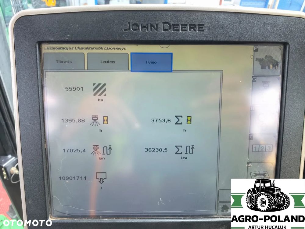 John Deere R 4040 i - 2016 ROK - 36 M - 1376 / 3712 H - GPS - AUTOPILOT - JDLink - 2