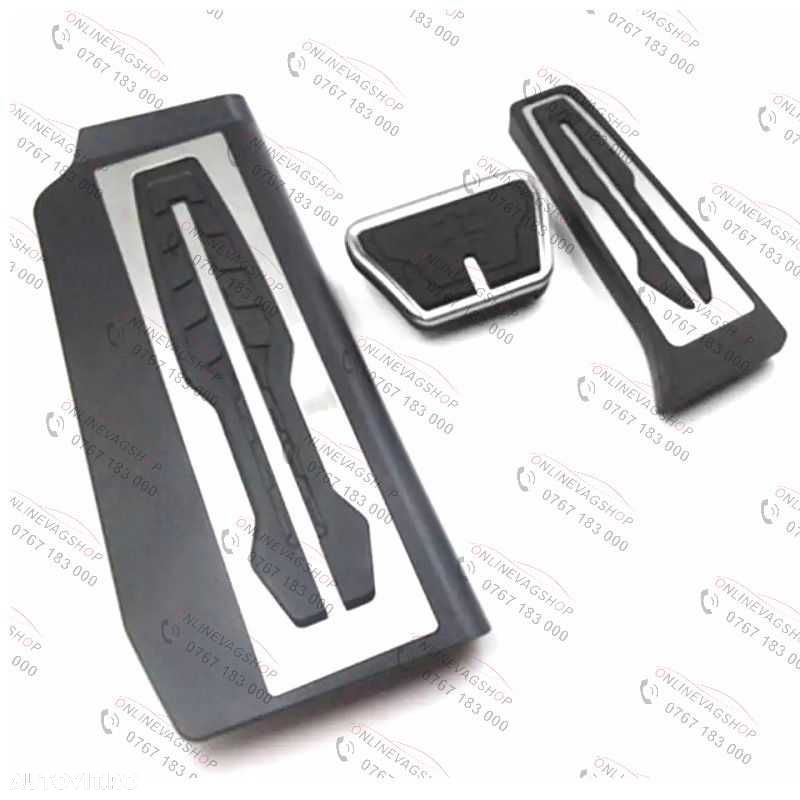 Pedale inox BMW G11, G12, seria 7 transmisie automata - 4