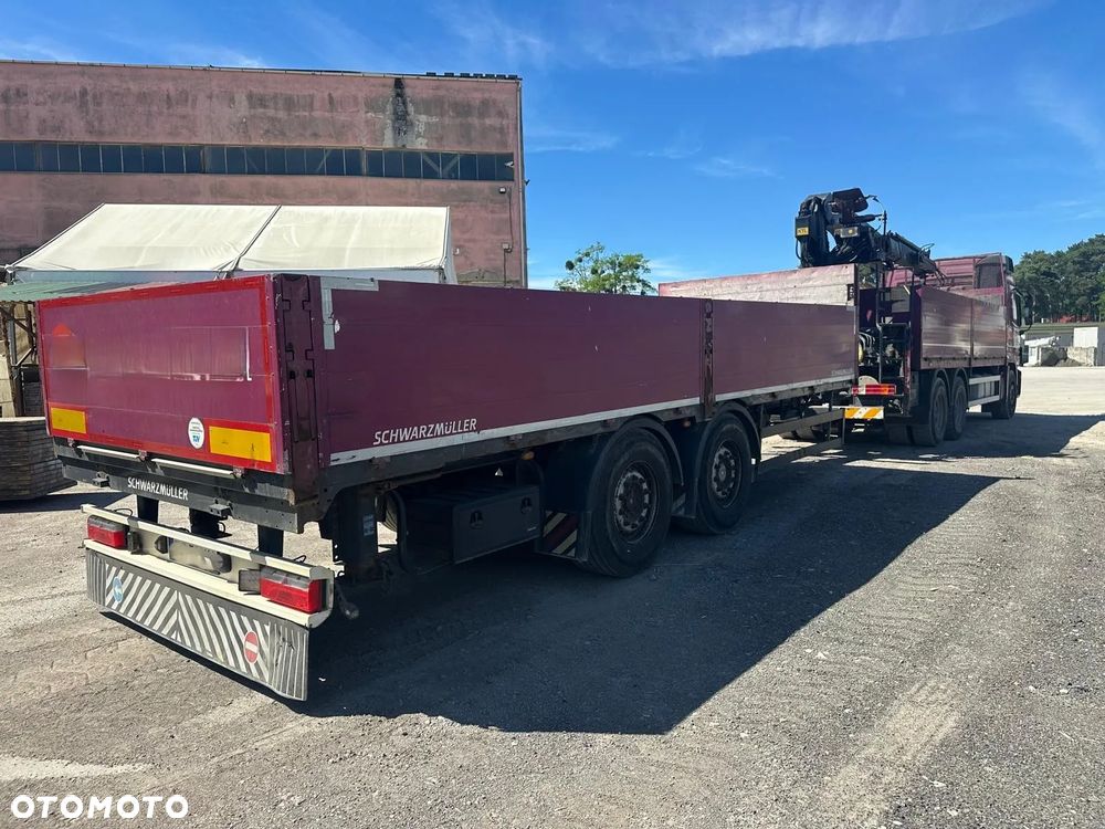 Mercedes-Benz Actros 2644 L 6x4 + HDS Palfinger + przyczepa | 2008 | 408 KM| Euro 5 - 3