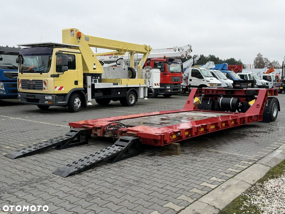 EMTECH 2 osiowa PCN 18 TIEFBETT Zagłębiana Rozciągana Oś Skrętna UNIKAT - 8
