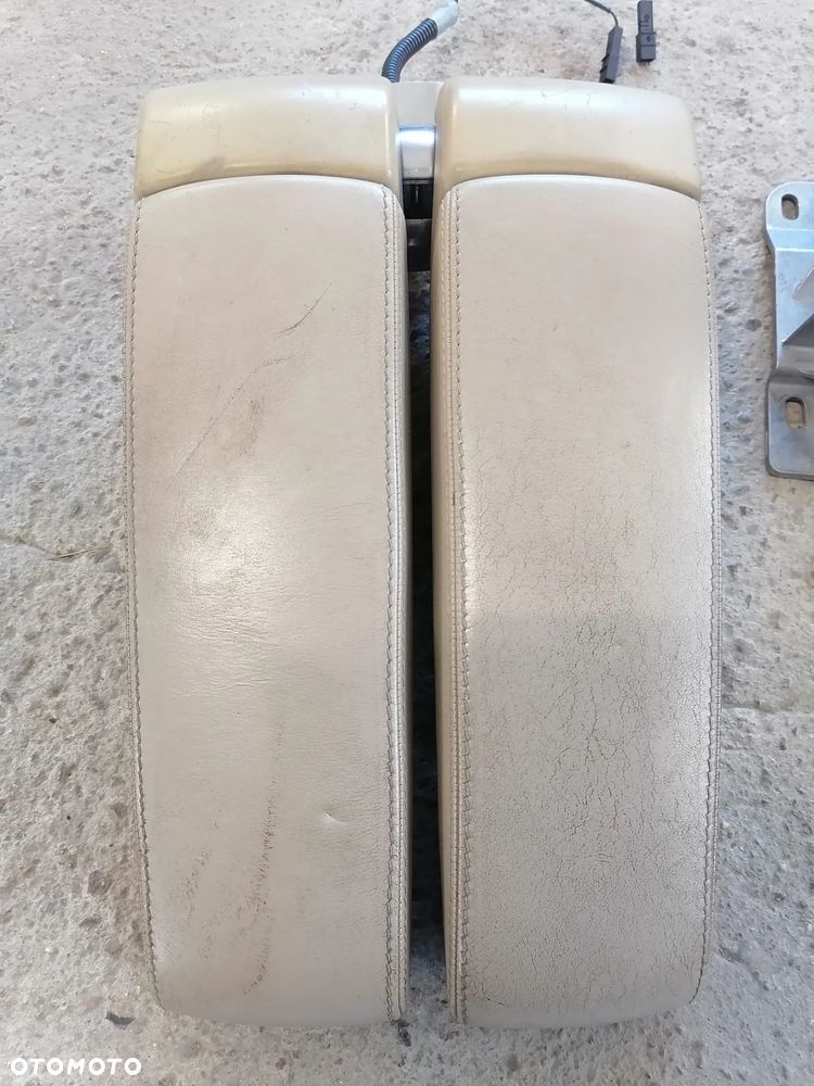 Podłokietnik Podłokietniki Skórzany Skóra Beż Stelaż Audi A8 D3 - 2