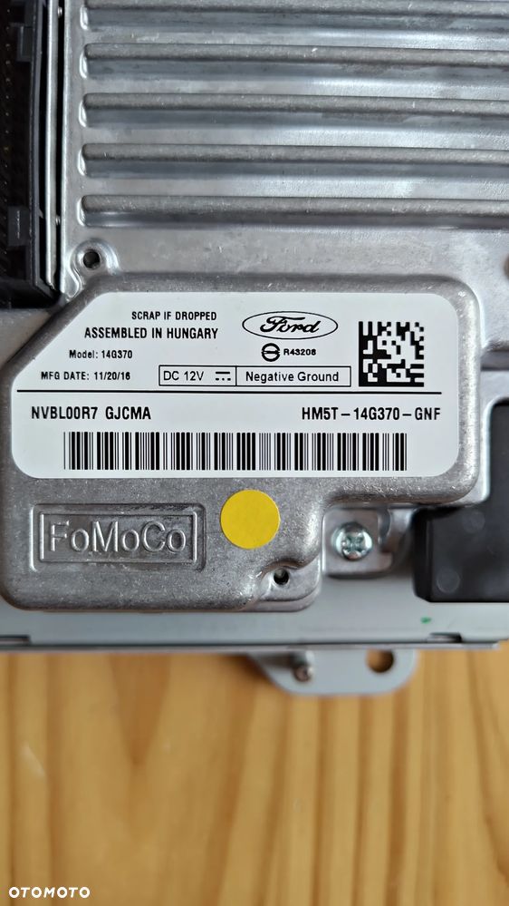 Ekran radio moduł Ford HM5T-14G370-GNF - 4