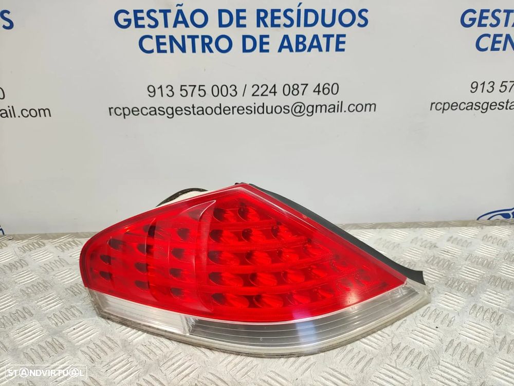 Farolim LED Tras Traseiro Esquerdo Direito Original BMW Serie 6 LCI E63 Coupe E64 Cabrio 6911892 6911891 2003 - 2010 - 4