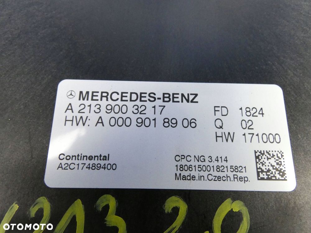 MERCEDES E KLASA W213 W205 W253 MODUŁ STEROWNIK SKRZYNI BIEGÓW - 2