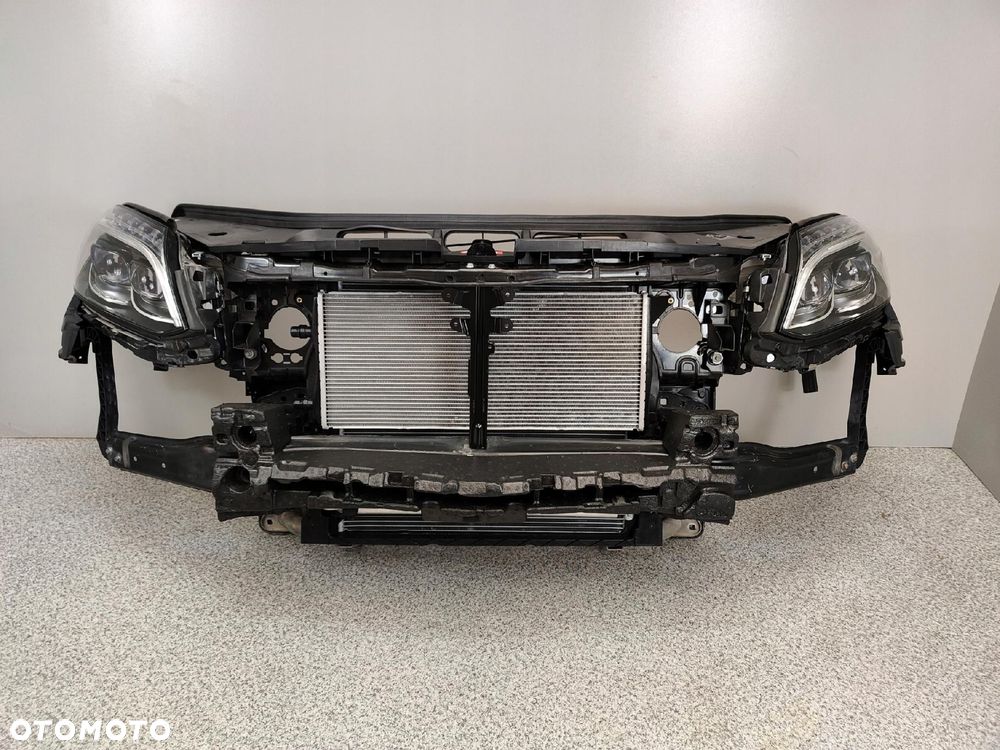 MERCEDES GLS W166 AMG ZDERZAK CHŁODNICE WZMOCNIENIE LAMPY FULL LED ILS - 12