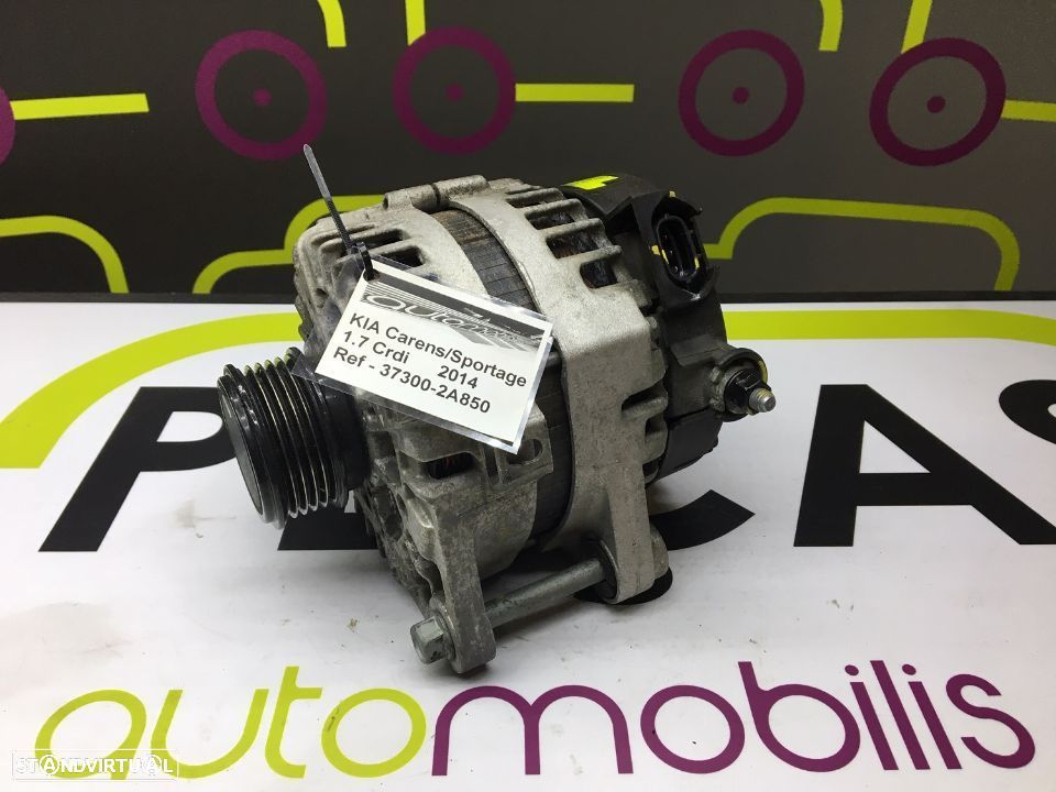 Alternador Kia Sportage / Carens 1.7 Crdi  de 2014  Ref - 37300-03350 - 1