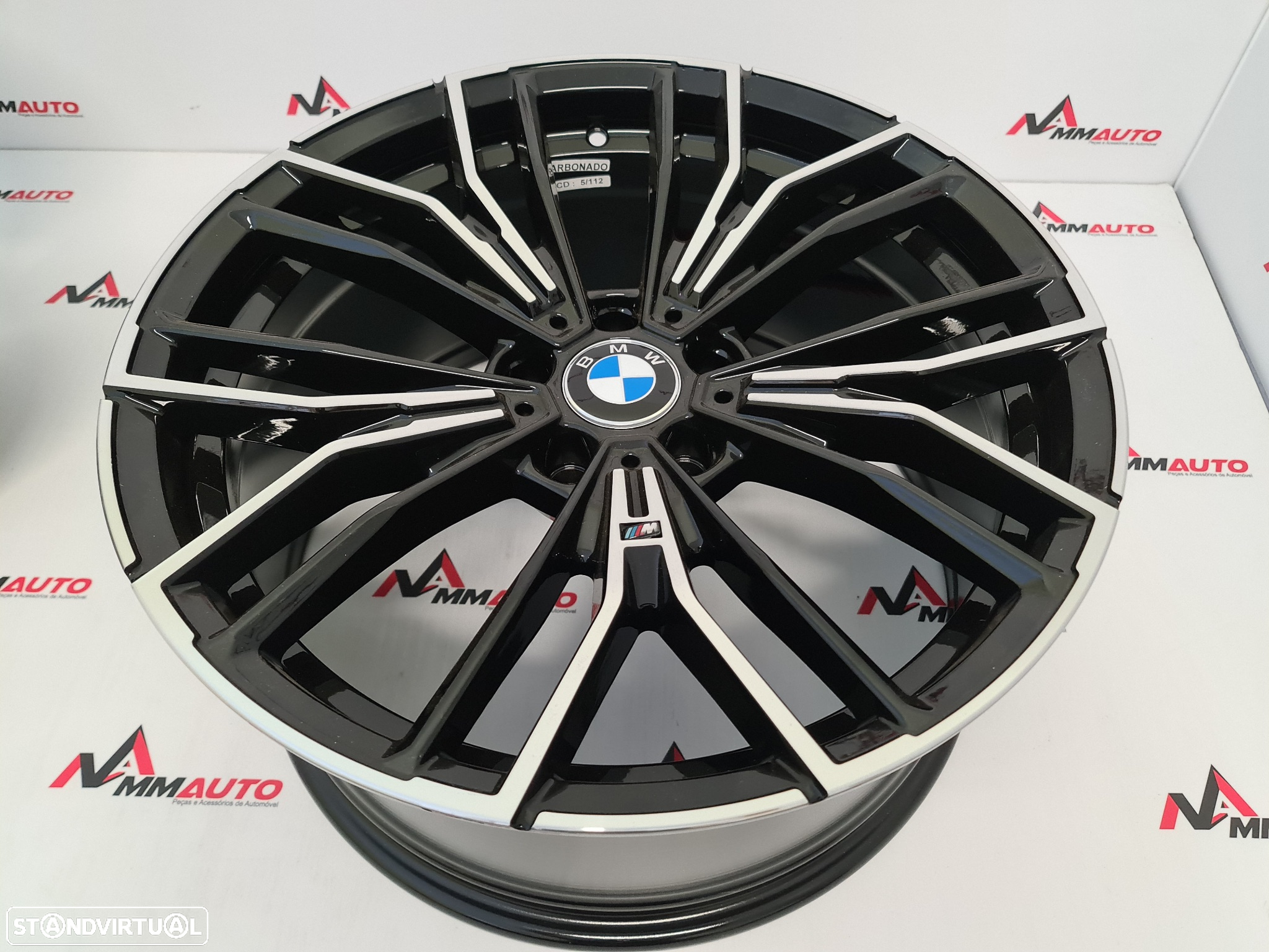 Jantes Look BMW 846M Preto Polido 19 (5x112) - 5