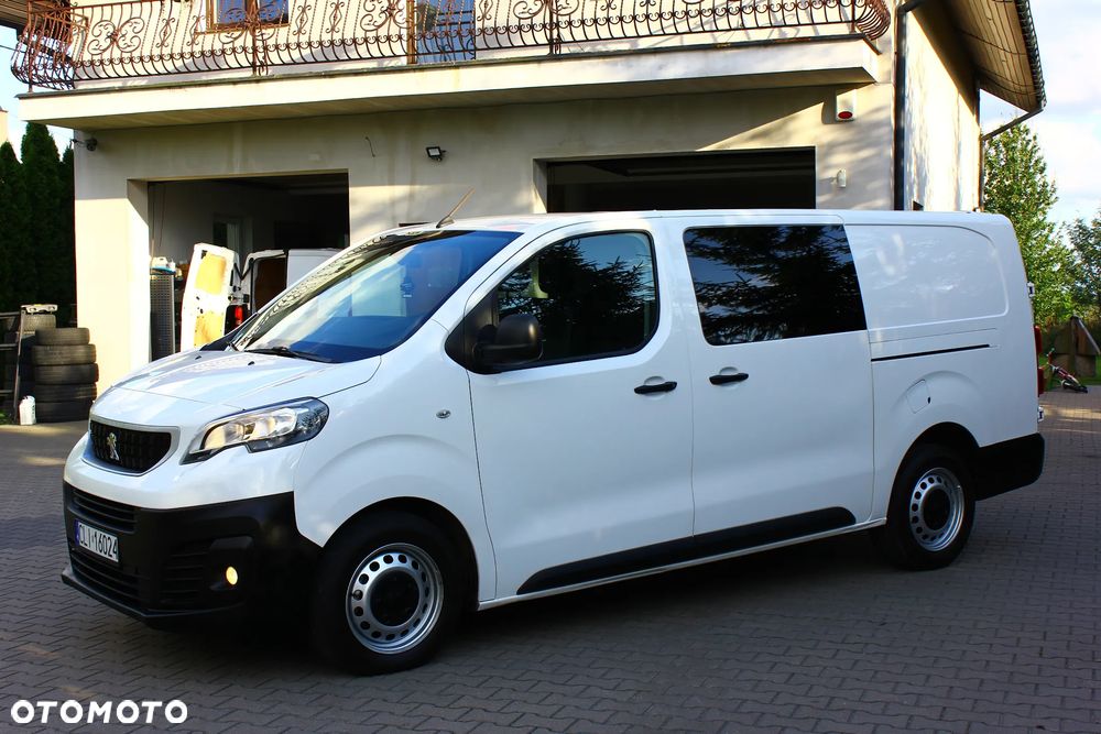 Peugeot EXPERT 2.0 122KM L3H1 BRYGADÓWKA 6 OSÓB LONG NAVIGACJA MAŁY PRZEBIEG 42 TYŚ KM  FV23% - 14
