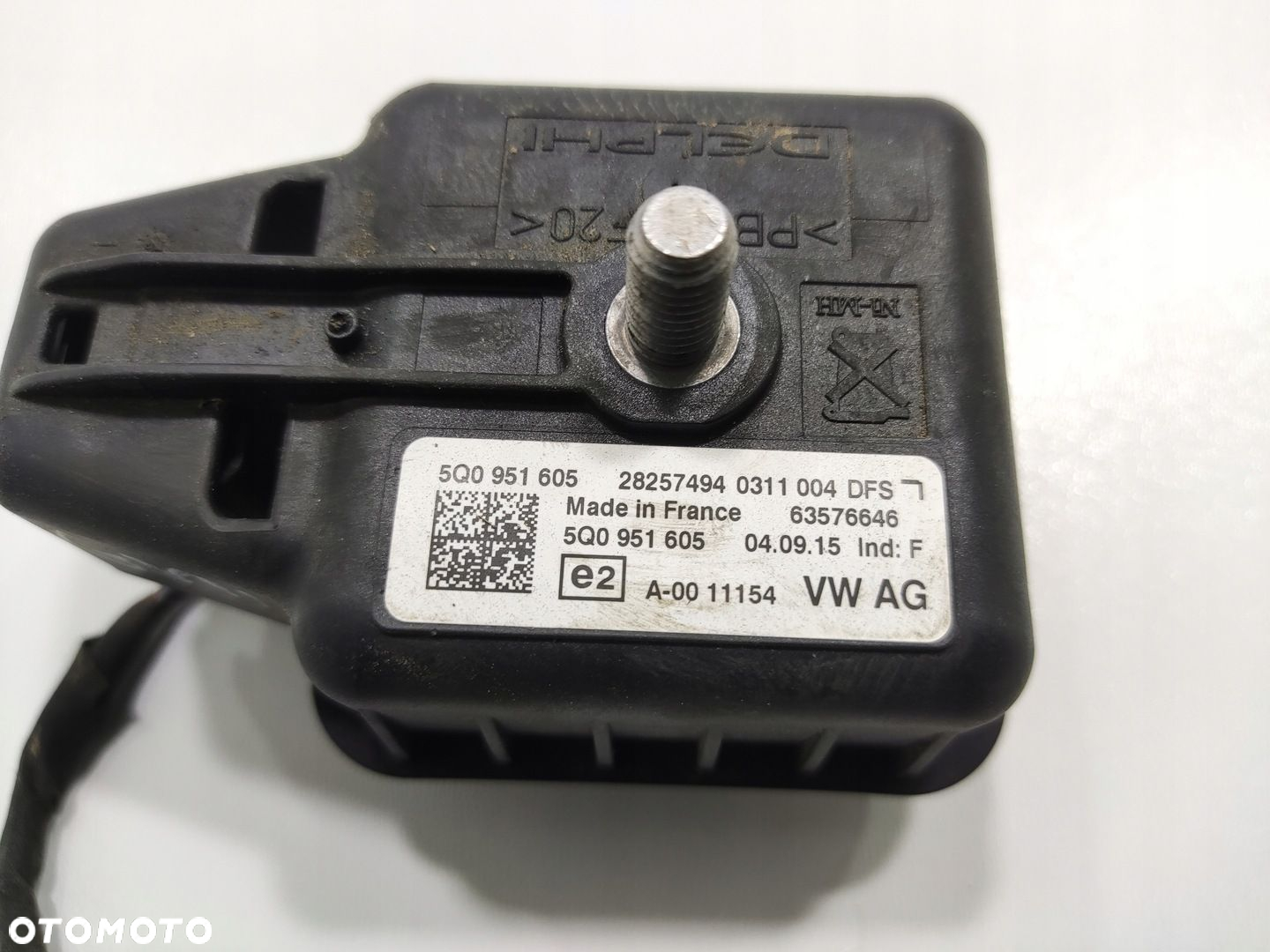 SYRENA GŁOŚNIK ALARMU VOLKSWAGEN GOLF VII 2012-2016 5Q0951605 - 4