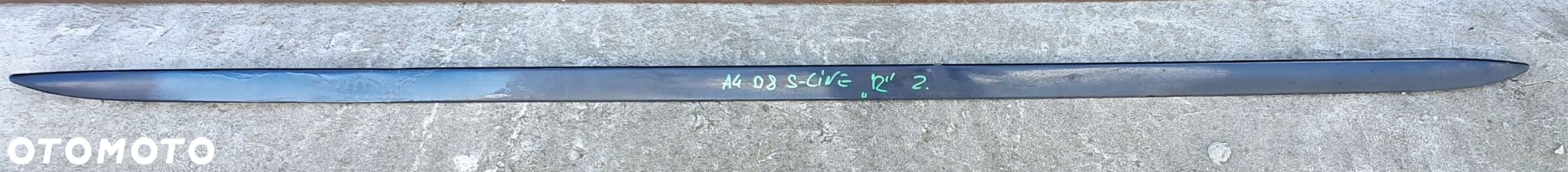 Audi A4 B8 8K0 07- S-line prawy próg nakładka listwa progowa - 2