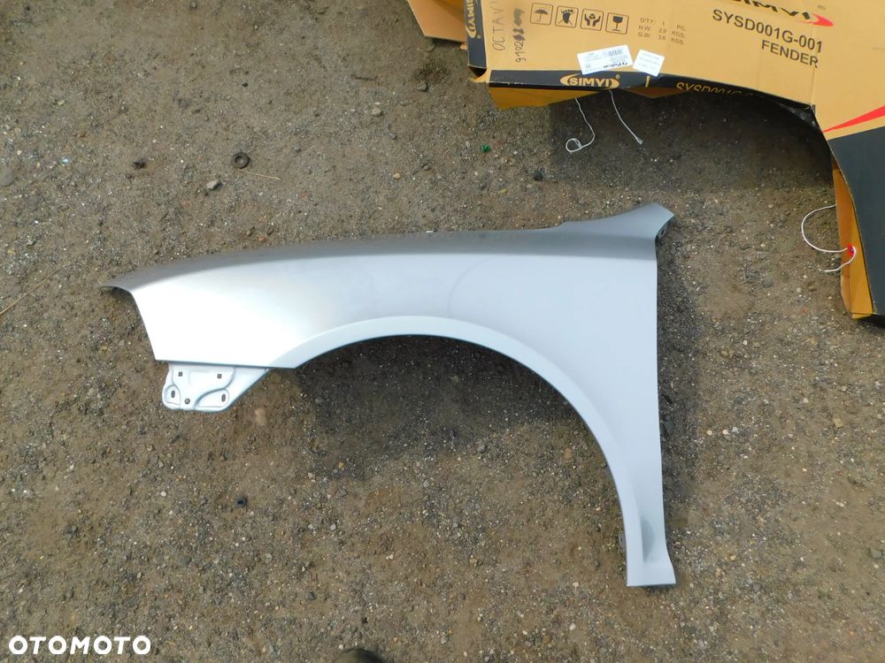 skoda octavia II błotnik lewy kolor 9102 -nowy WYSYŁKA - 1