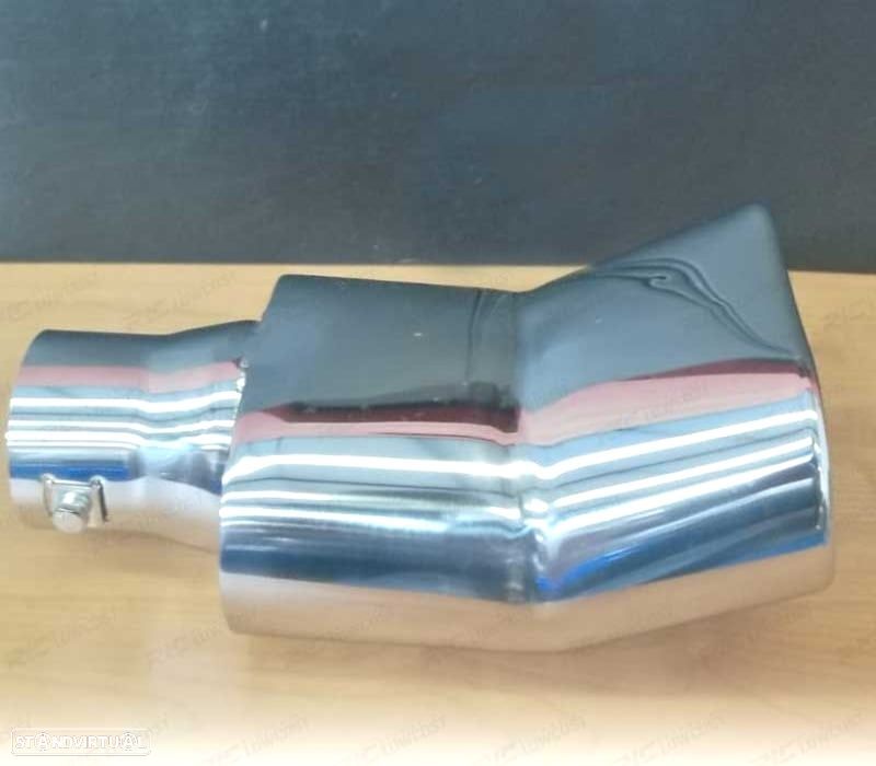 PONTEIRA DE ESCAPE DTM INOX UNIVERSAL - 2