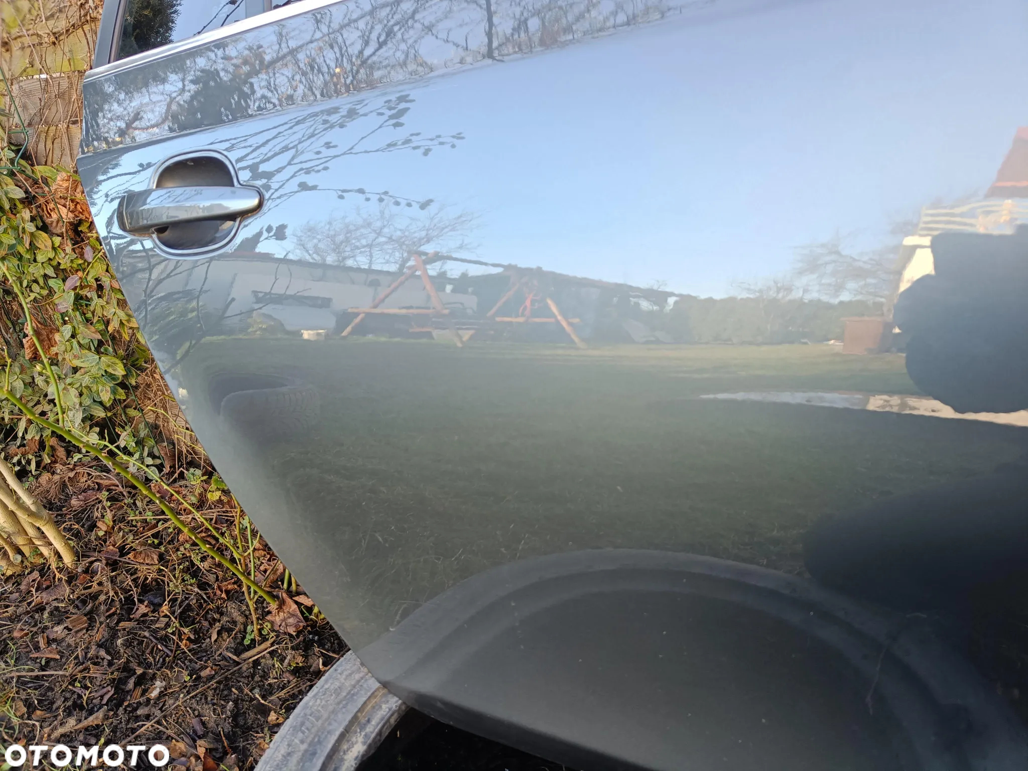 BMW E60 E61 KOMBI DRZWI PRAWE TYLNE TYŁ TITANGRAU II METALLIC W KOLOR - 10