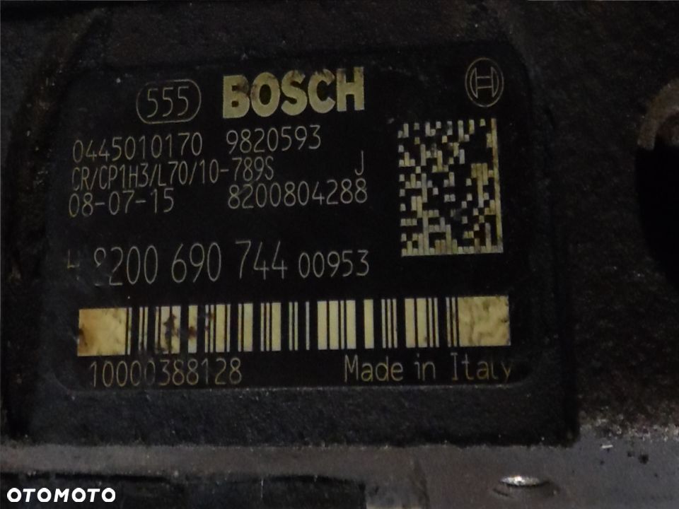 POMPA WTRYSKOWA RENAULT 2.0D  0445010170 - 3