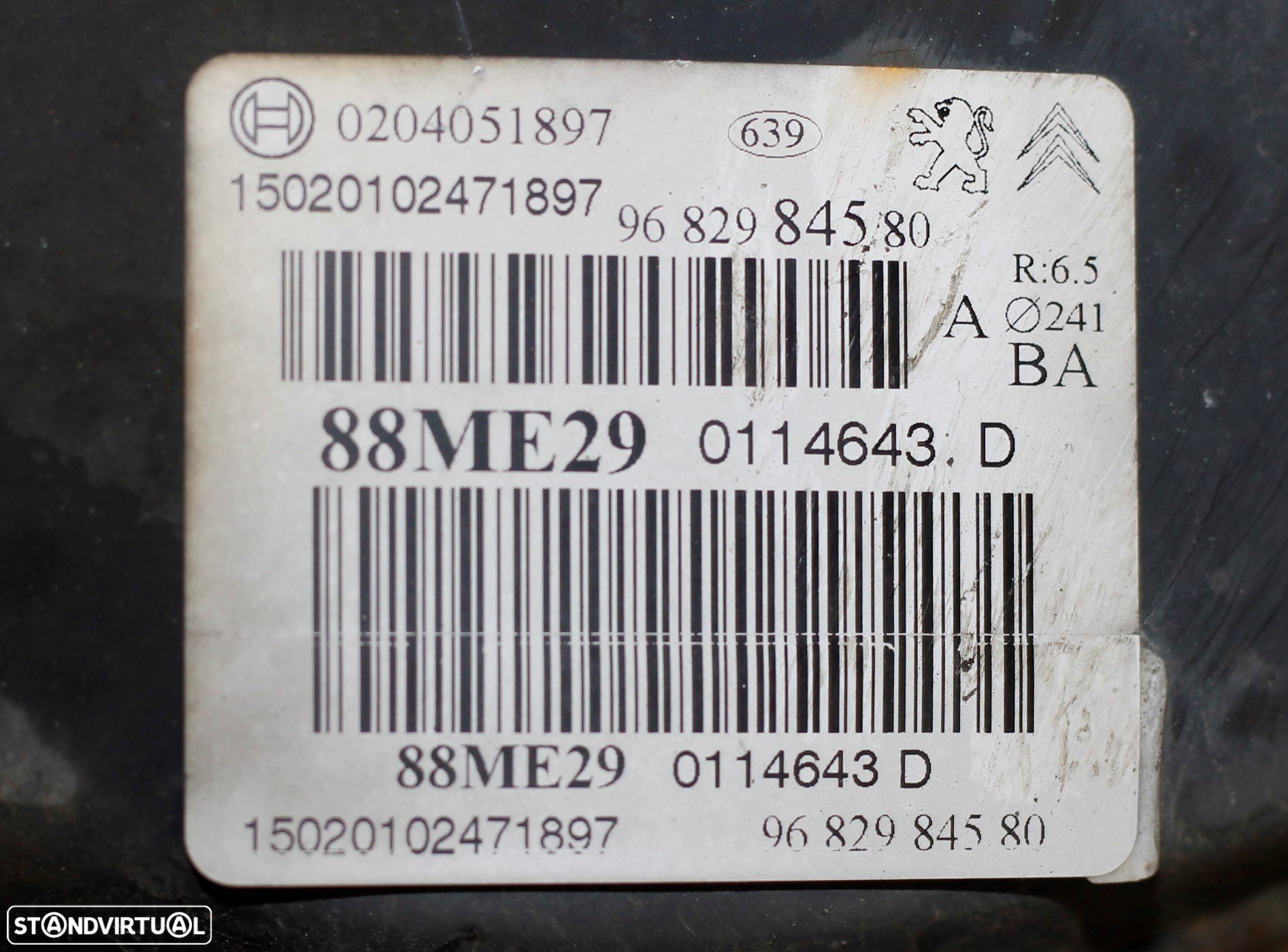 SERVO FREIO CITROËN C3 - 3