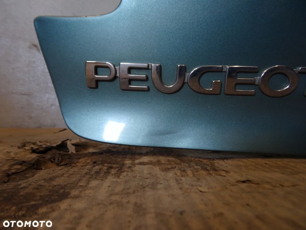 KLAPA TYŁ TYLNA SZYBA BAGAŻNIKA PEUGEOT 206 98-03 LAK:KRV NR236 - 5