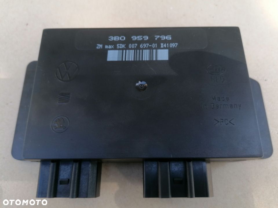 VW PASSAT B5 FL GOLF BORA SEAT LEON  SKODA OCTAVIA MODUŁ KOMFORTU 3B0959796 - 1
