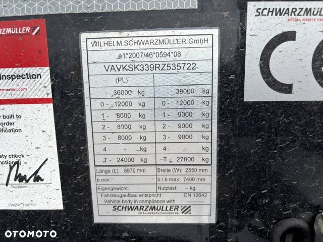 Schwarzmuller WYWROTKA STALOWA 27m3 - 13