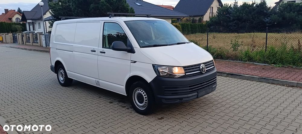 Volkswagen Transporter VW t6 2015 r long przebieg 111000 km Vivaro Trafic Vito klima navi tempomat dubel drzwi przesuwane - 2
