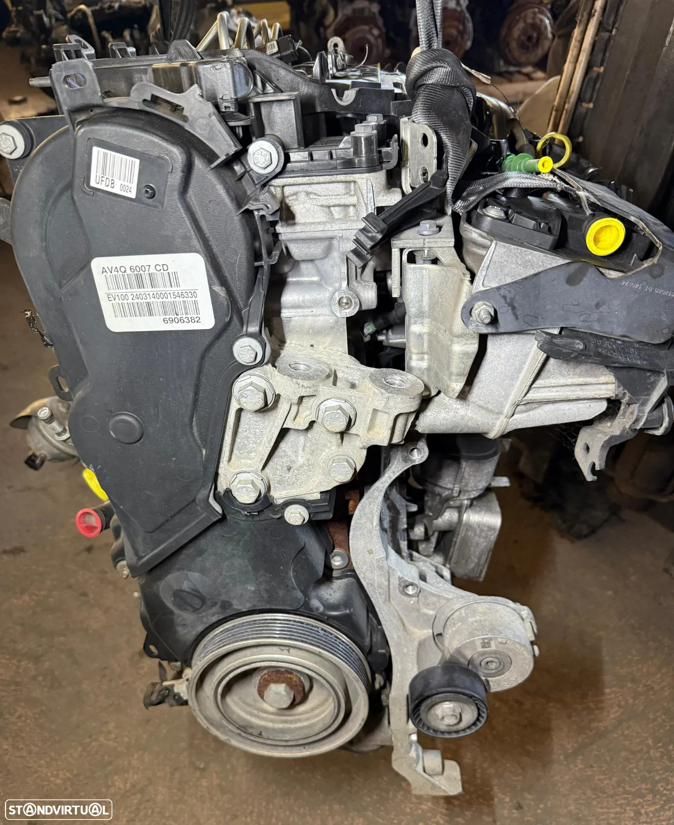 Motor Ford Focus III/C-Max 2.0 TDCi Ref: UFDB - 4