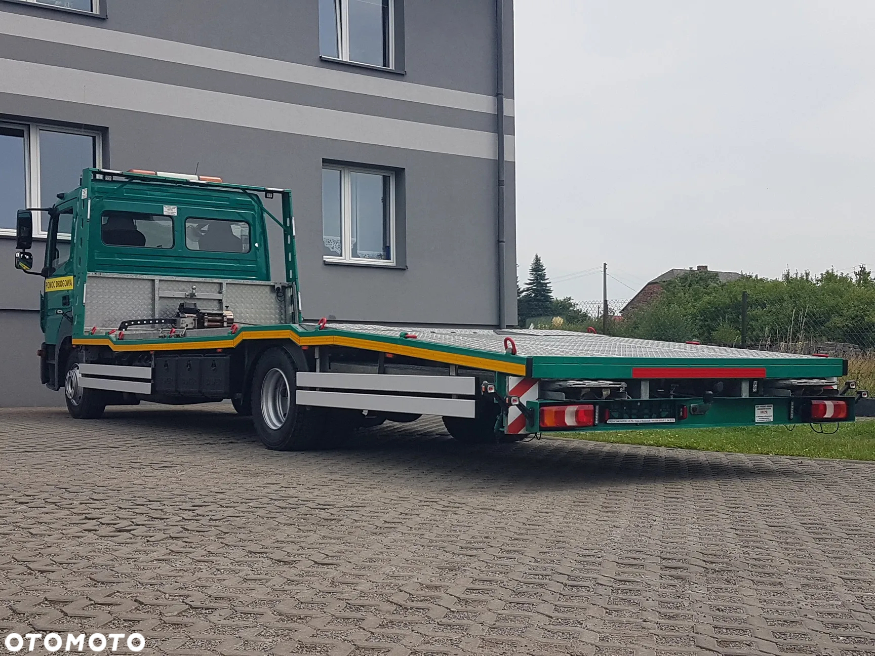 Mercedes-Benz ATEGO 1218 LAWETA POMOC DROGOWA AUTOLAWETA 4x2 ZAPADNIE 11 990 KG KLIMA NAJAZD - 28