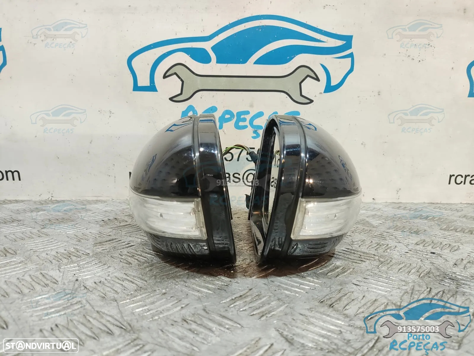 Espelho Retrovisor Mercedes Benz Class C W203 Direito + Esquerdo - C220 C270 - 12