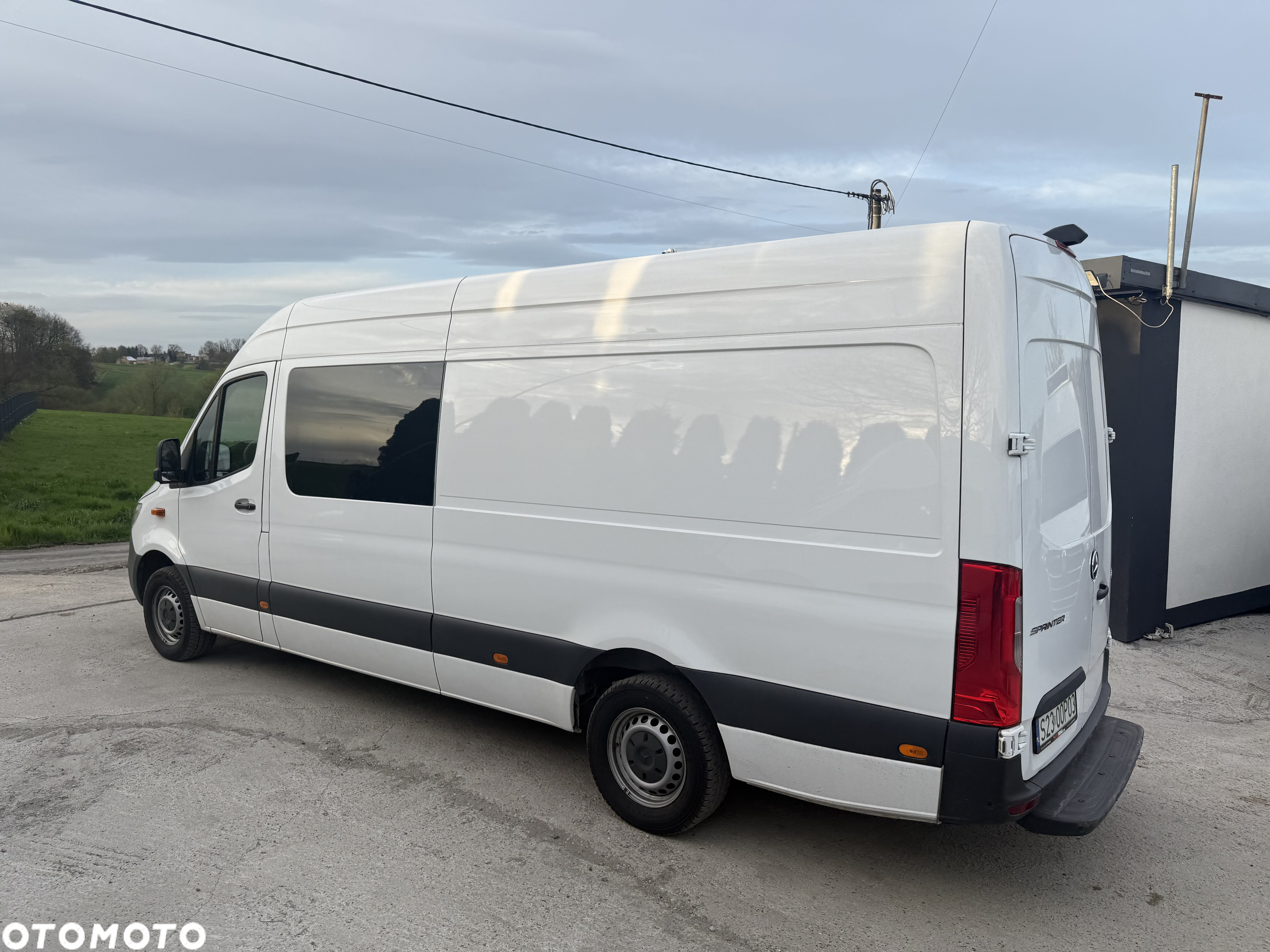Mercedes-Benz SPRINTER  BRYGADÓWKA 7 OSOB FULL POCJA KAMERY 360 - 9