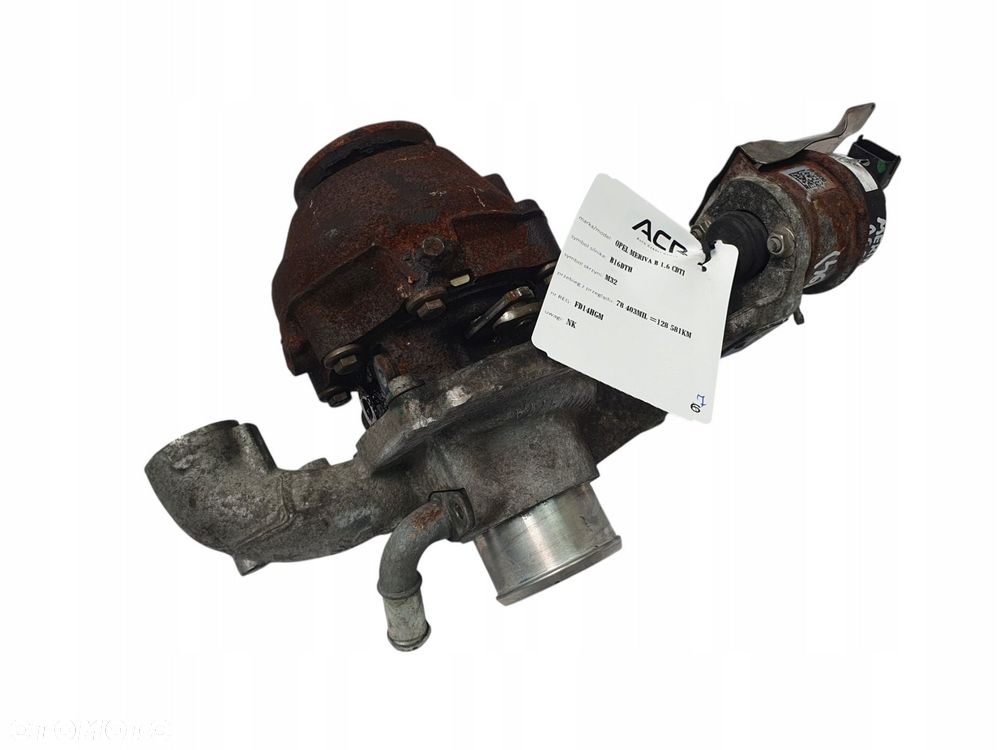 TURBOSPRĘŻĄRKA Opel Astra Insignia Meriva Mokka Zafira 1.6 CDTi 55599546 - 3