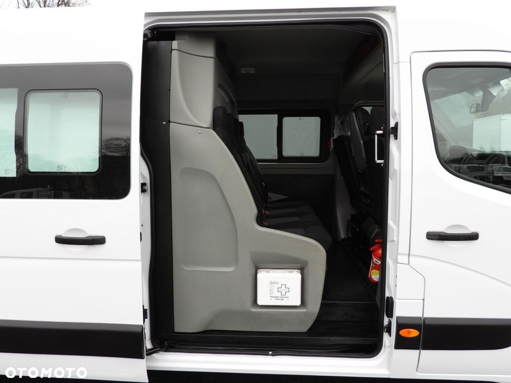 Renault MASTER FURGON BRYGADÓWKA 7 MIEJSC TEMPOMAT KLIMATYZACJA  130KM - 39