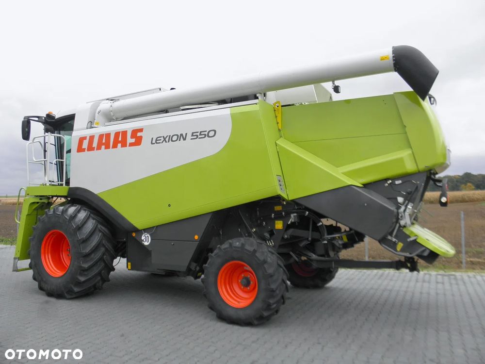 Claas Lexion 550 2005 Rok, heder V750, Najbogatsza Wersja, Nie Malowany, Stan Idealny - 9