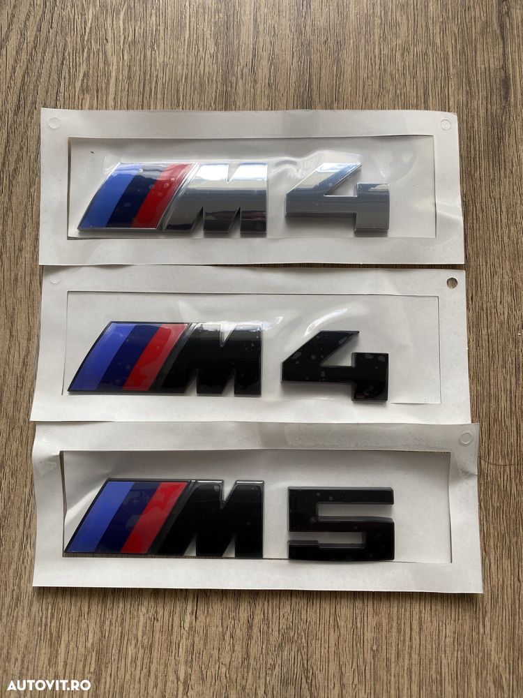 Embleme Emblema Logo Semn Scris X5 X6 M50d M4 M5 M 550d M Aripi - 5