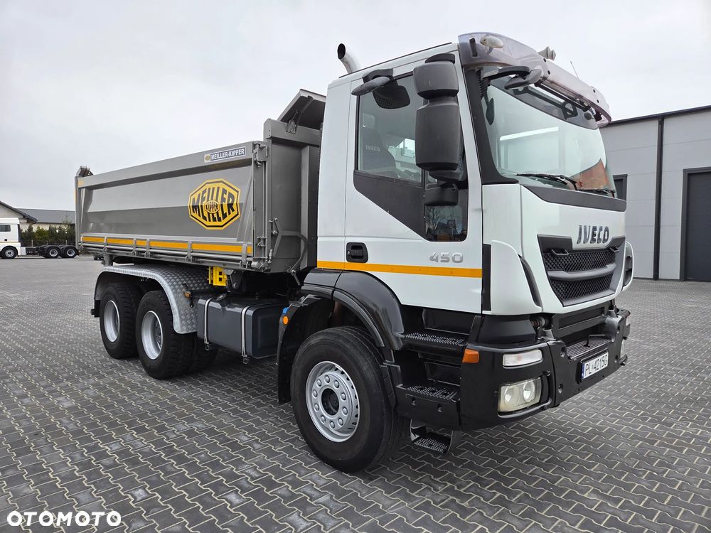 Iveco Trakker 450 / Hydroburta Meiller / 6x4 / Stan idealny!!! / - 5