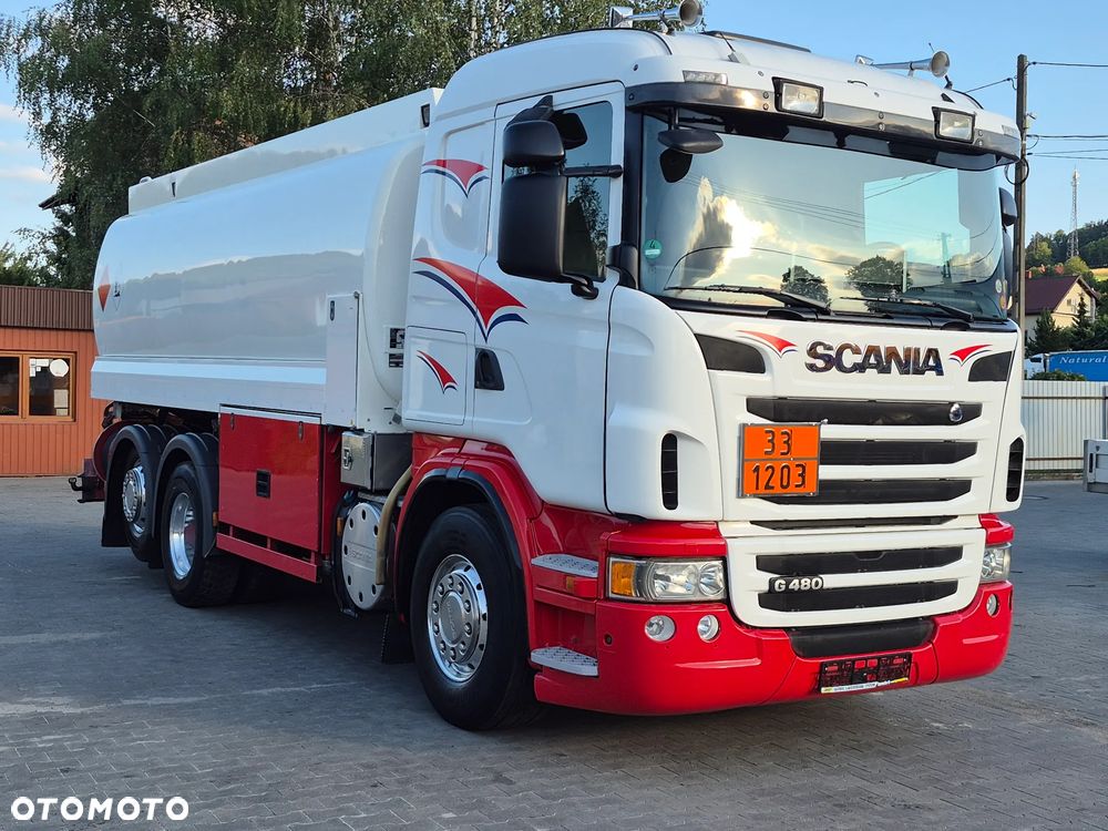 Scania PIĘKNA LALECZKA AUTOCYSTERNA SCANIA G 480 FUL ADR . AT FL . !!! Rezerwacja !!! - 8