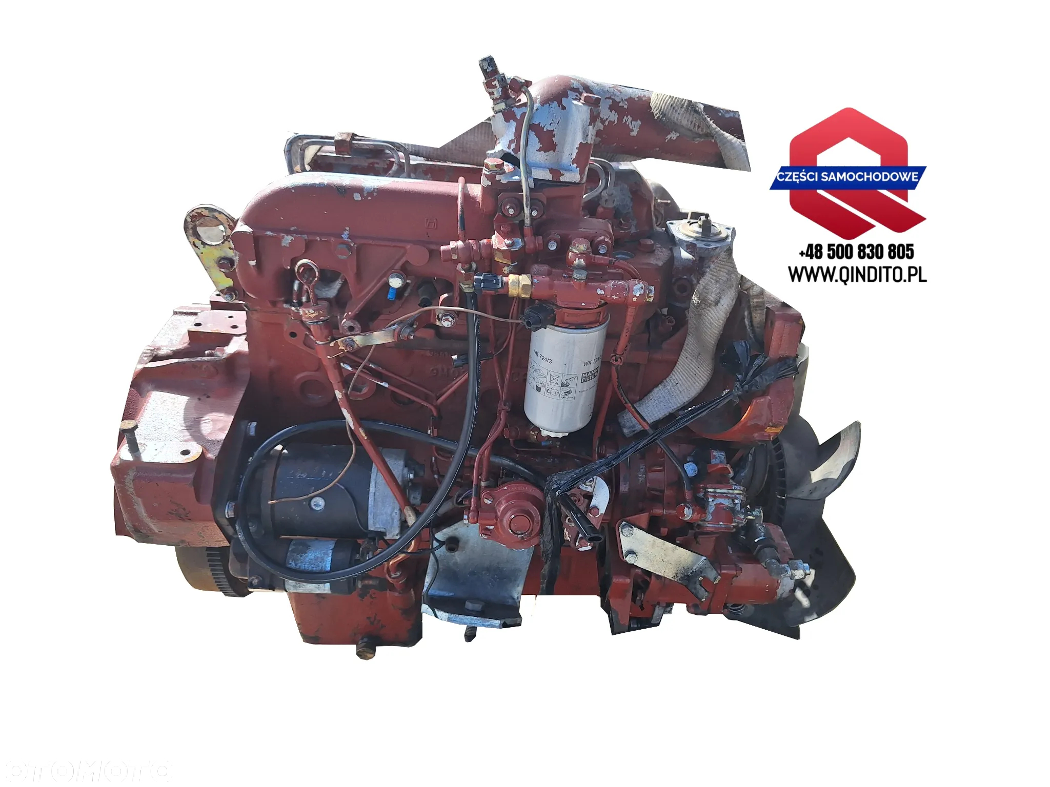 SILNIK IVECO FIAT 8040.45 3.9D 136KM EURO 2 AUTOSAN - 2