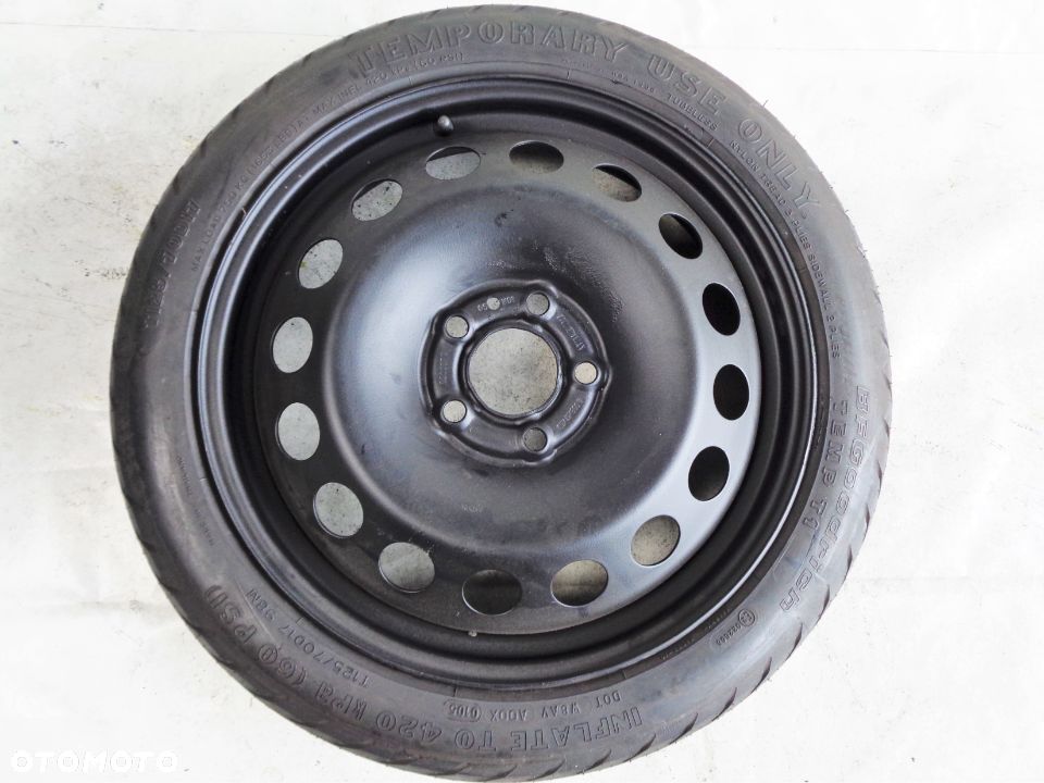 KOŁO DOJAZDOWE ZAPASOWE 125 70 17 VOLVO - 1